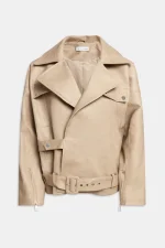 Weili Zheng Biker in ecopelle