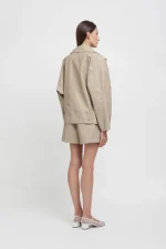 Weili Zheng Biker in ecopelle