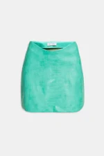 Weili Zheng Minigonna in ecopelle