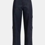 Weili Zheng Cargo in chambray