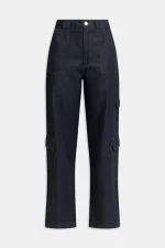 Weili Zheng Cargo in chambray