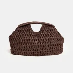 Weili Zheng Borsa clutch marrone