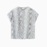 8PM T-shirt Nairobi con stampa snake