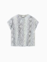 8PM T-shirt Nairobi con stampa snake