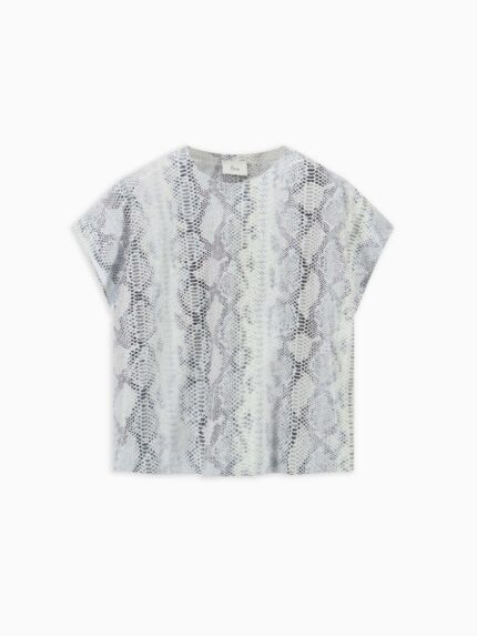 8PM T-shirt Nairobi con stampa snake