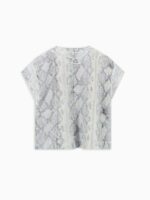 8PM T-shirt Nairobi con stampa snake