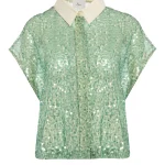 8PM Blusa con paillettes 'Città del Messico'