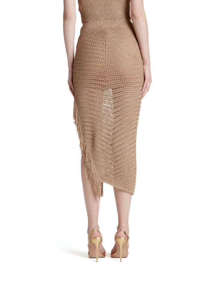 Simona Corsellini Gonna in crochet lurex