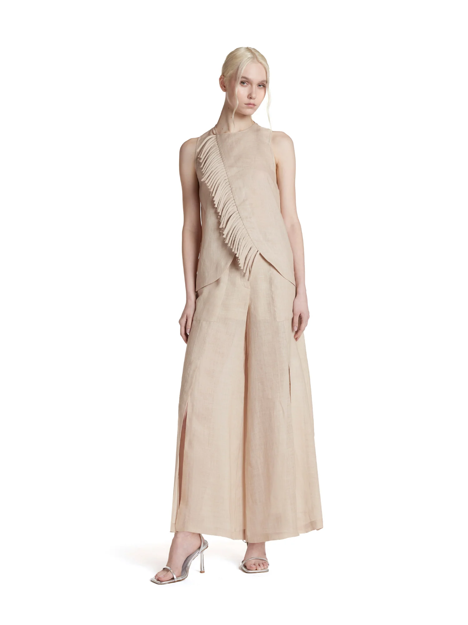 11839 Simona Corsellini Top con frangia