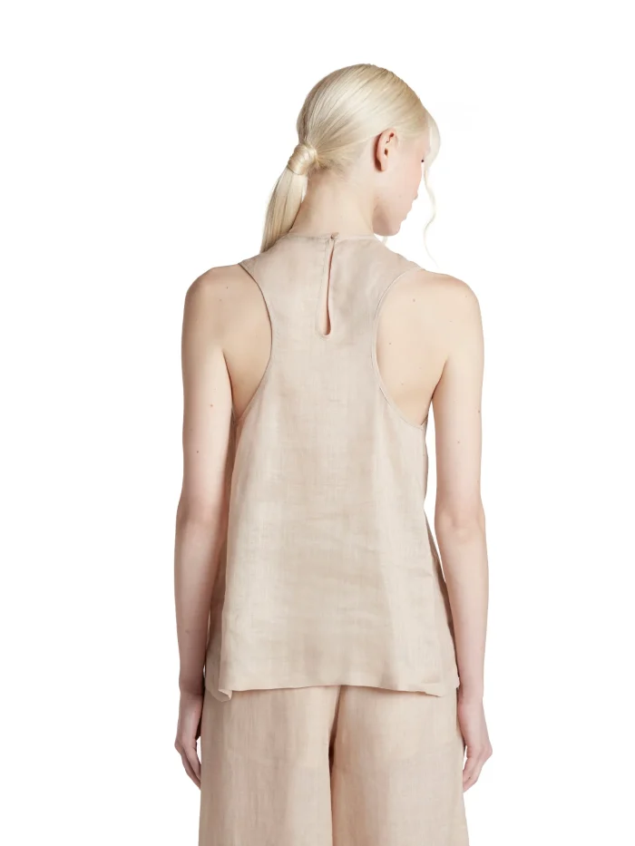 Simona Corsellini Top con frangia