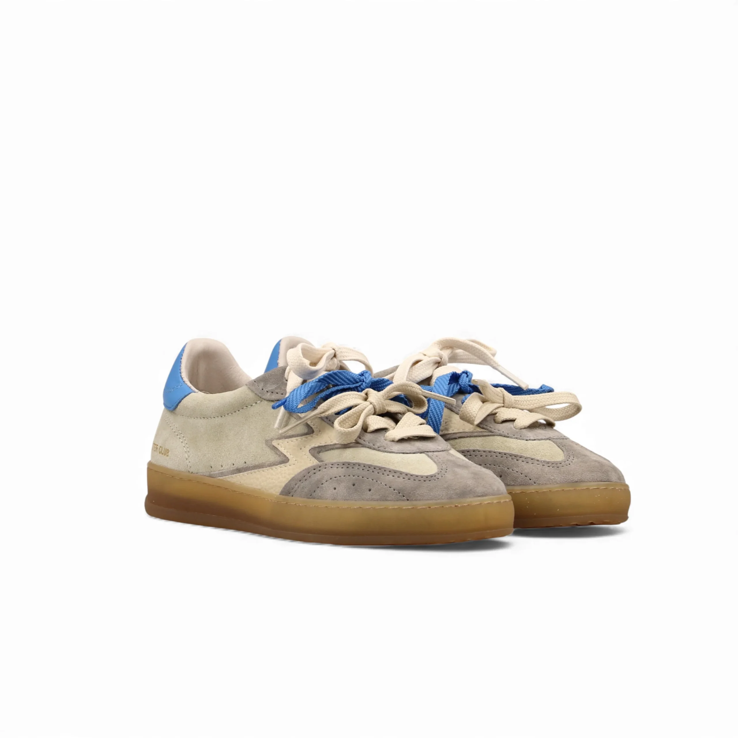 11876 Moaconcept Sneaker Club Suede Grigio Ghiaccio