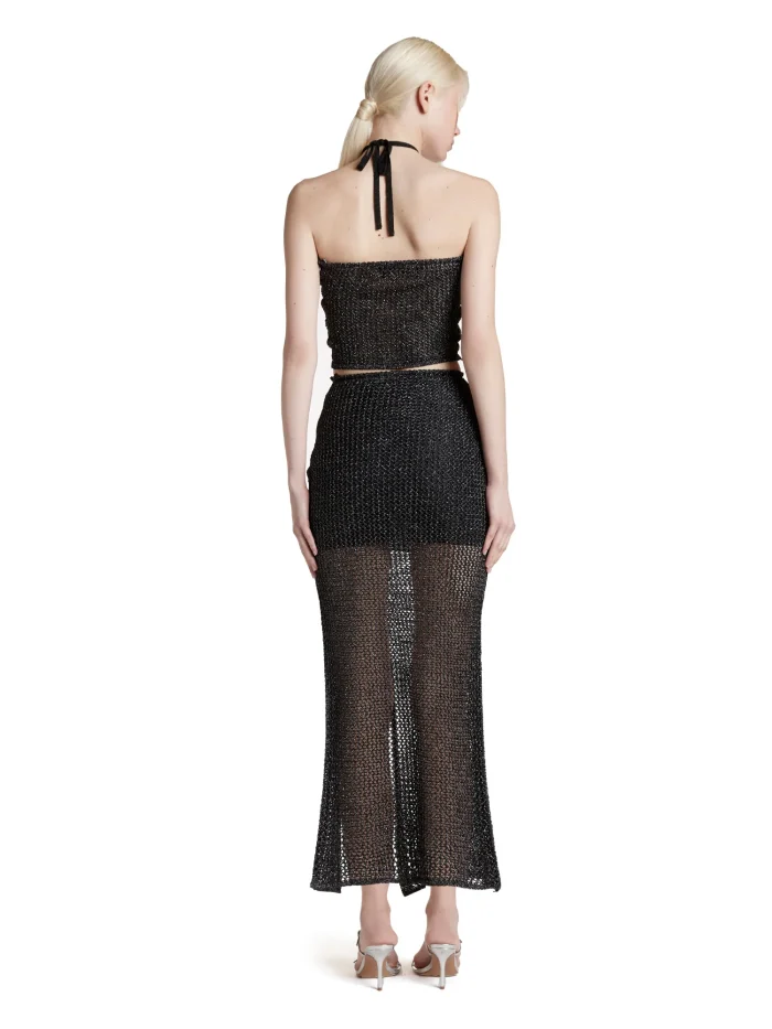 Simona Corsellini Abito midi con spacco