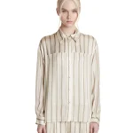 Simona Corsellini Camicia con fondo asimmetrico