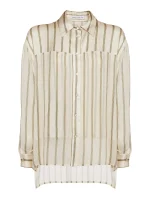 Simona Corsellini Camicia con fondo asimmetrico