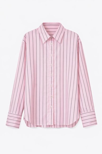 Apaperkid Camicia in cotone colore rosa