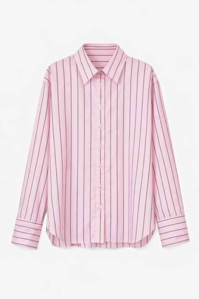 Apaperkid Camicia in cotone colore rosa