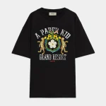 Apaperkid T-Shirt Con Stampa colore nero