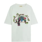 Apaperkid T-Shirt Con Stampa colore bianco