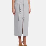 Dondup Gonna lunga colore grigio