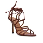 Werner Sandalo in pelle Rosita colore marrone