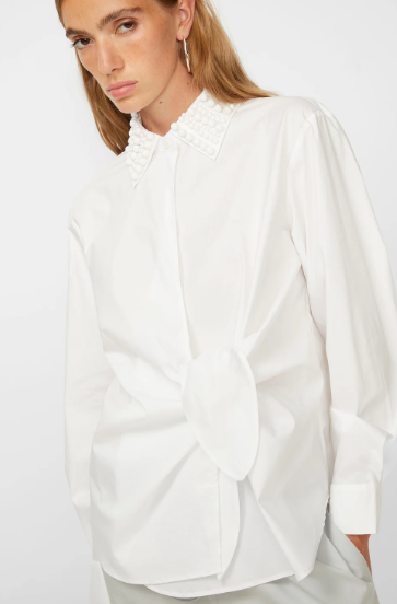 Isabelle Blanche camicia bianca