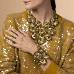 Girasoli bracciale oro