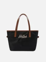Borsa City in nylon nero