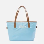 Borsa City in nylon celeste
