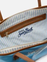 Borsa City in nylon celeste