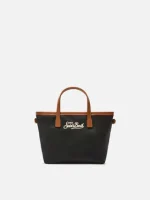 Borsa City mini in nylon nera