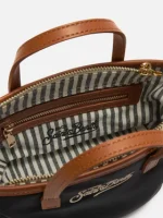 Borsa City mini in nylon nera