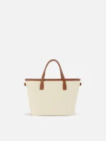 Borsa City mini in nylon bianca