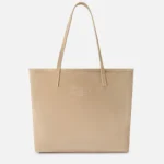 Borsa City regular in camoscio beige