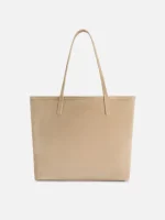 Borsa City regular in camoscio beige