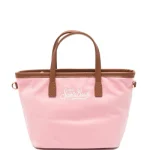 Borsa City mini in nylon rosa