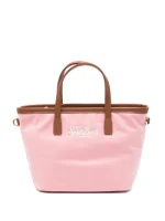 Borsa City mini in nylon rosa