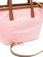 Borsa City mini in nylon rosa