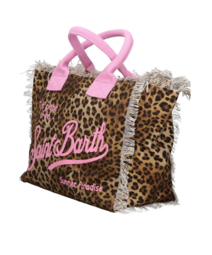 Borsa Vanity regular sand leopard