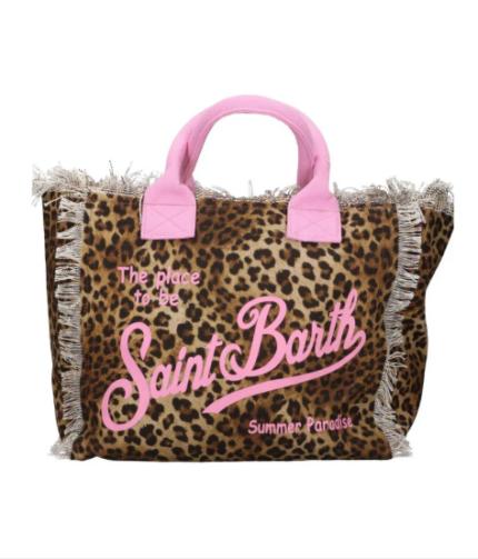 Borsa Vanity regular sand leopard