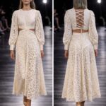 Abito colore naturale