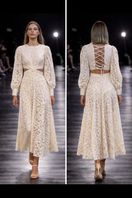 Abito colore naturale