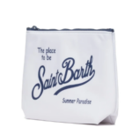 Pochette in nylon bianca