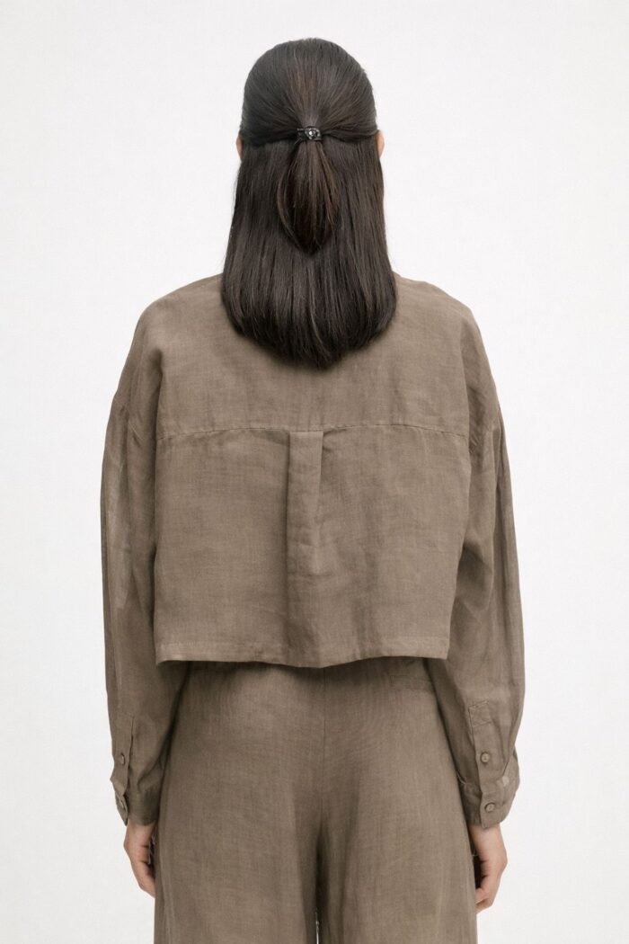 Isabelle Blanche camicia Taupe