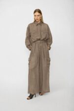 Isabelle Blanche Pantalone taupe