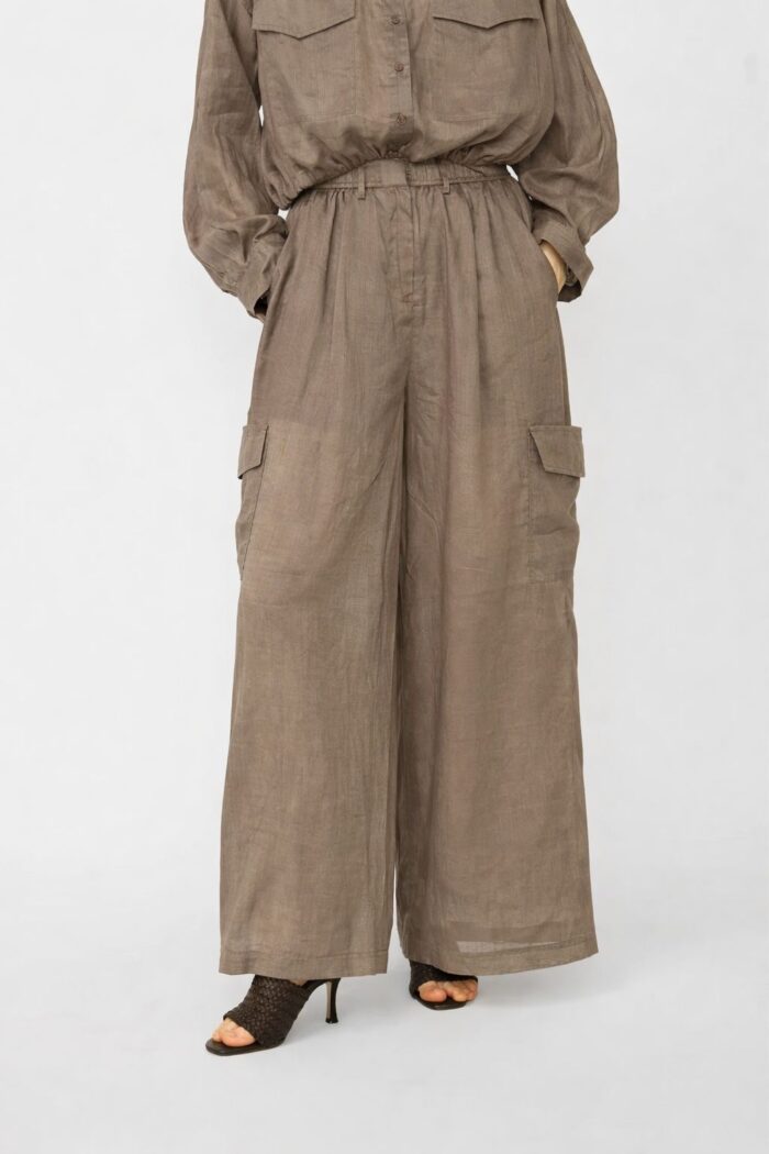 Isabelle Blanche Pantalone taupe