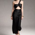 Abito lungo colore nero