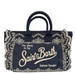 Pochette Colette volant n denim