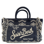 Pochette Colette volant n denim