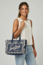 Pochette Colette volant n denim