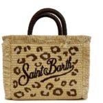 VANITY MINI STRAW N LEOPARD 18 EMB